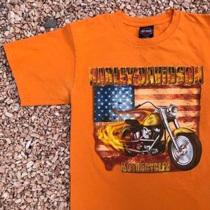Authentic Harley Davidson Graphic T Size Medium